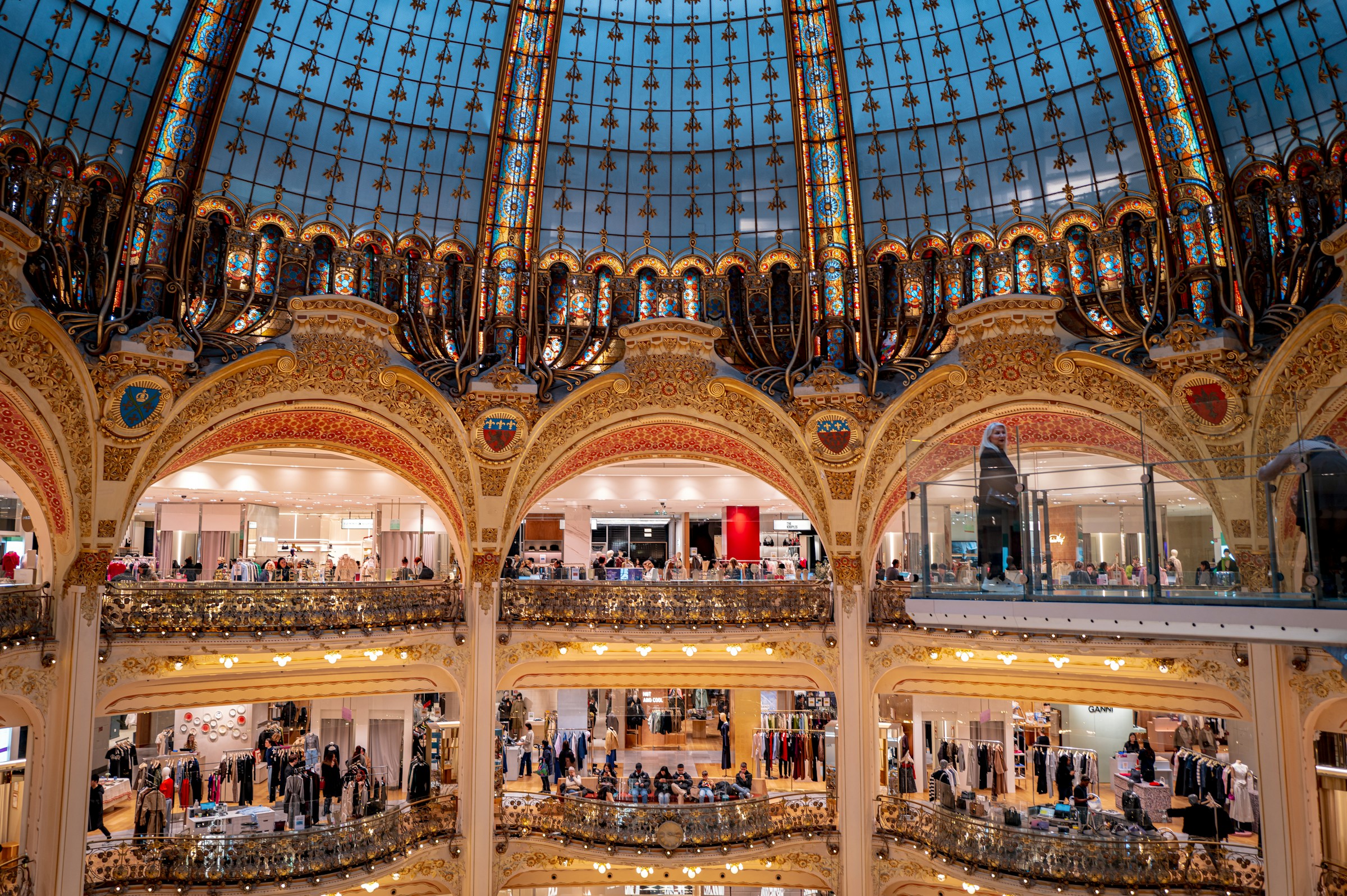 Coupole Galeries Lafayette Paris