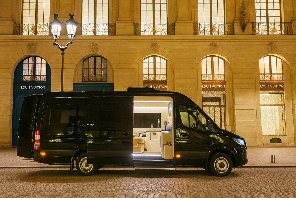 Van de luxe Mercedes de Sixième Étoile