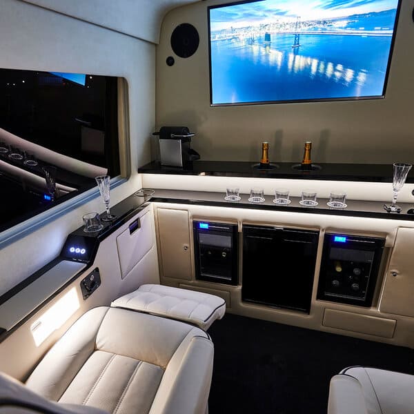 Intérieur van de luxe VIP