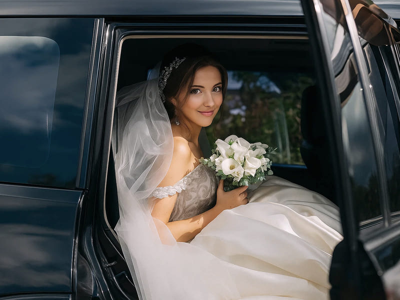 Mariée en van de luxe