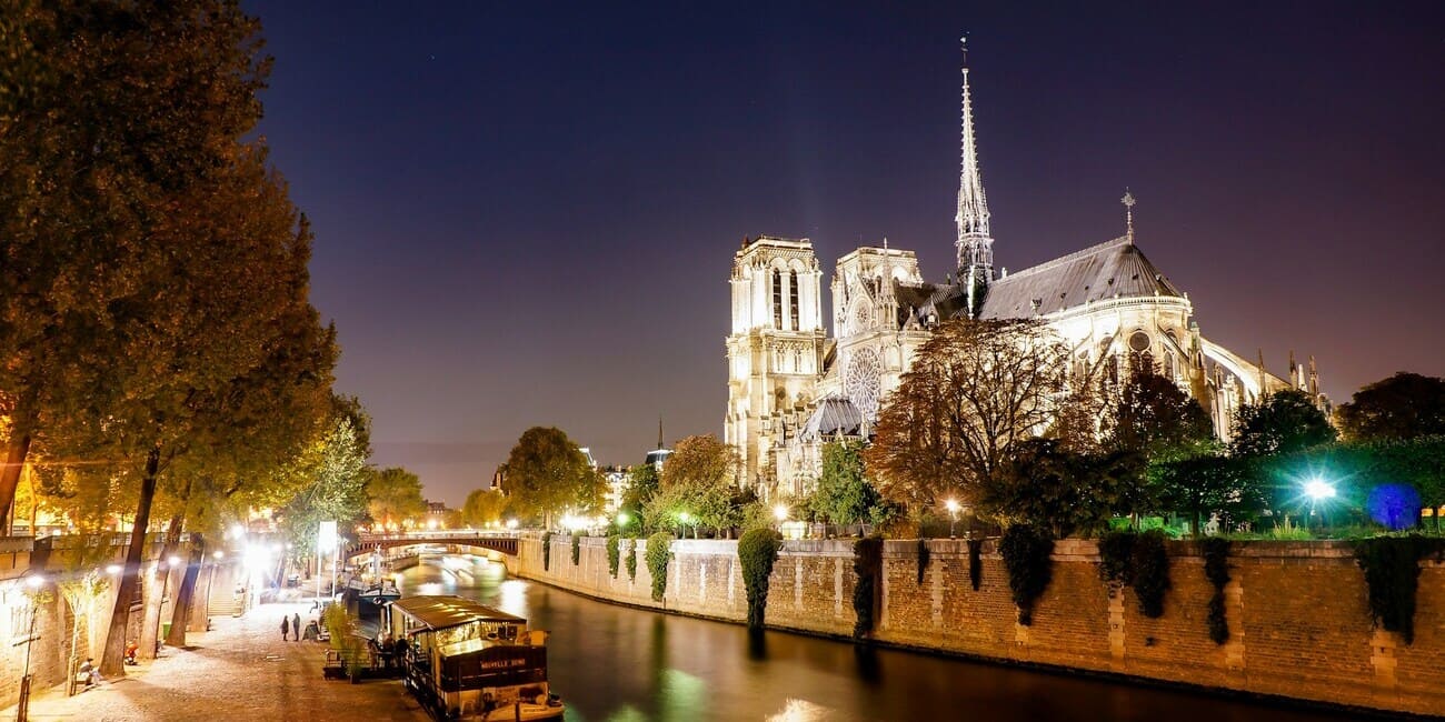 Paris by Night lumières sur Notre Dame